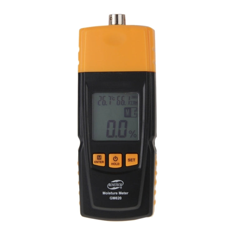 BENETECH GM620 Misuratore digitale di umidità del legno con schermo LCD da 1,8 pollici, GM620
