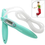Corda per saltare regolabile con modalità contatore/tempo/calorie, Adjustable Skipping Rope