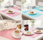 Tappetino isolante termico in silicone antiscivolo 40x30 cm per piatti di cibo / bevande / forno / tavolo per bambini
