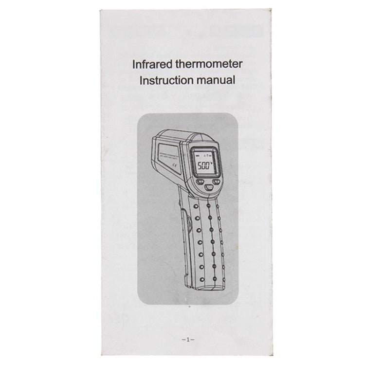 Termometro digitale a infrarossi LCD DT-8500, intervallo di temperatura: -50-500 gradi Celsius, DT-8500