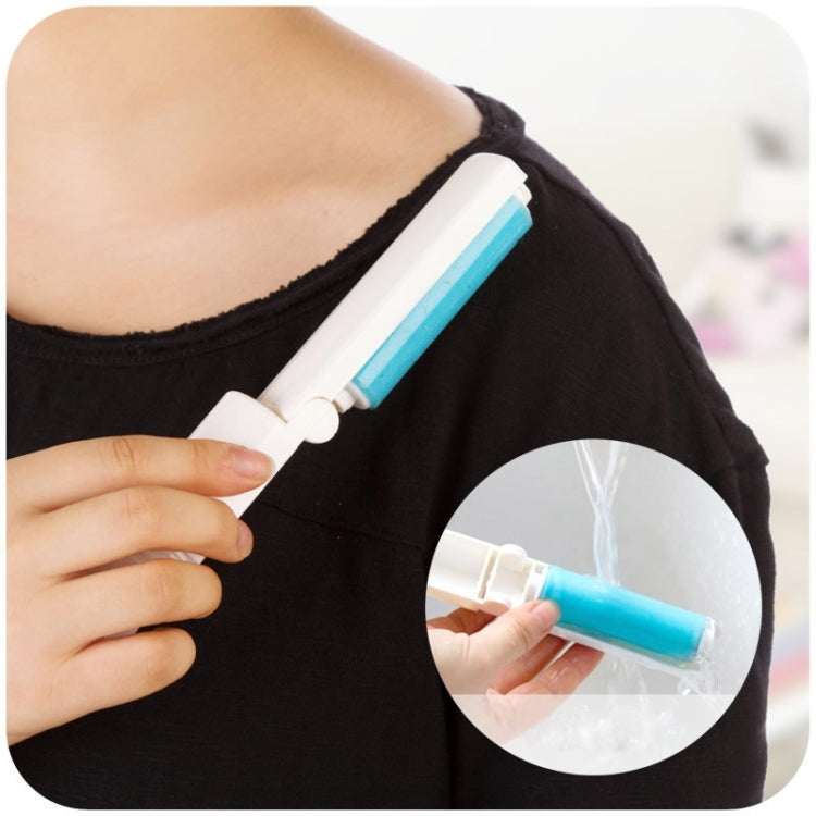 Dispositivo di rimozione dei peli lavabile in silicone mini adesivo portatile, consegna di colori casuali, Washable Hair Remover