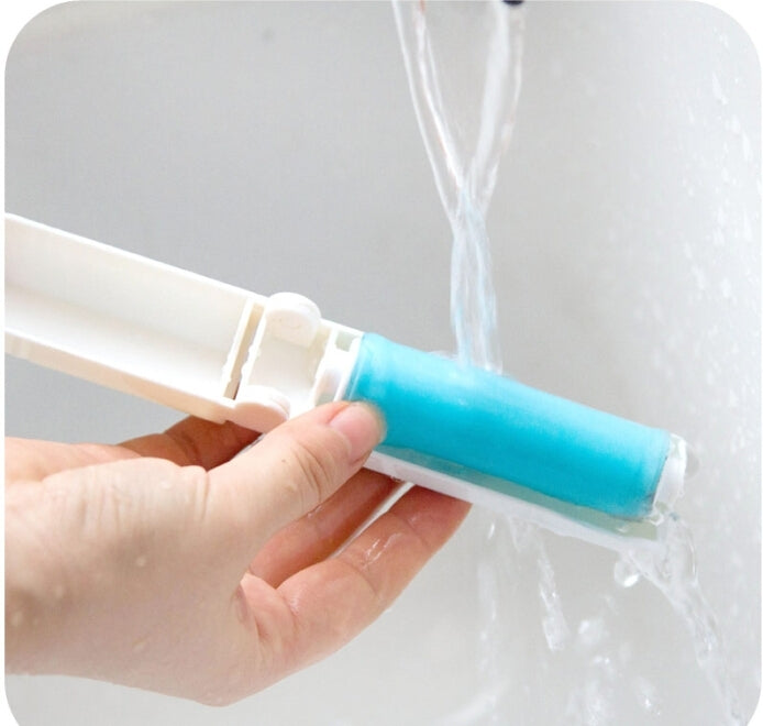 Dispositivo di rimozione dei peli lavabile in silicone mini adesivo portatile, consegna di colori casuali, Washable Hair Remover