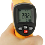 Termometro digitale a infrarossi con punto laser BENETECH GM300E, intervallo di temperatura: -50-420 gradi Celsius, GM300E
