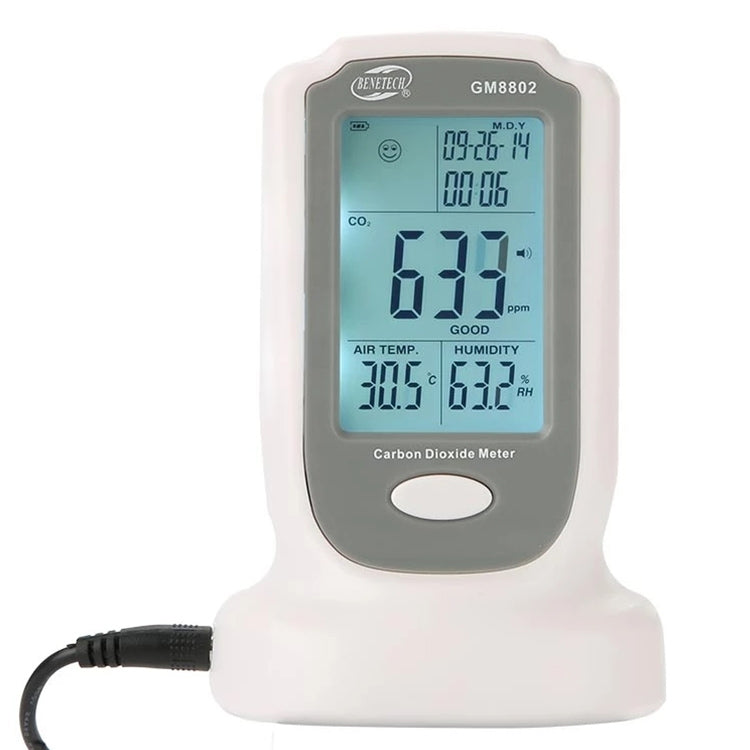 BENETECH GM8802 Misuratore di anidride carbonica