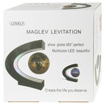 Globo Galleggiante Magnetico Elettronico con LED Multicolor, Black