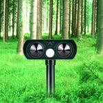 Repellente per animali solare ad ultrasuoni RC-510