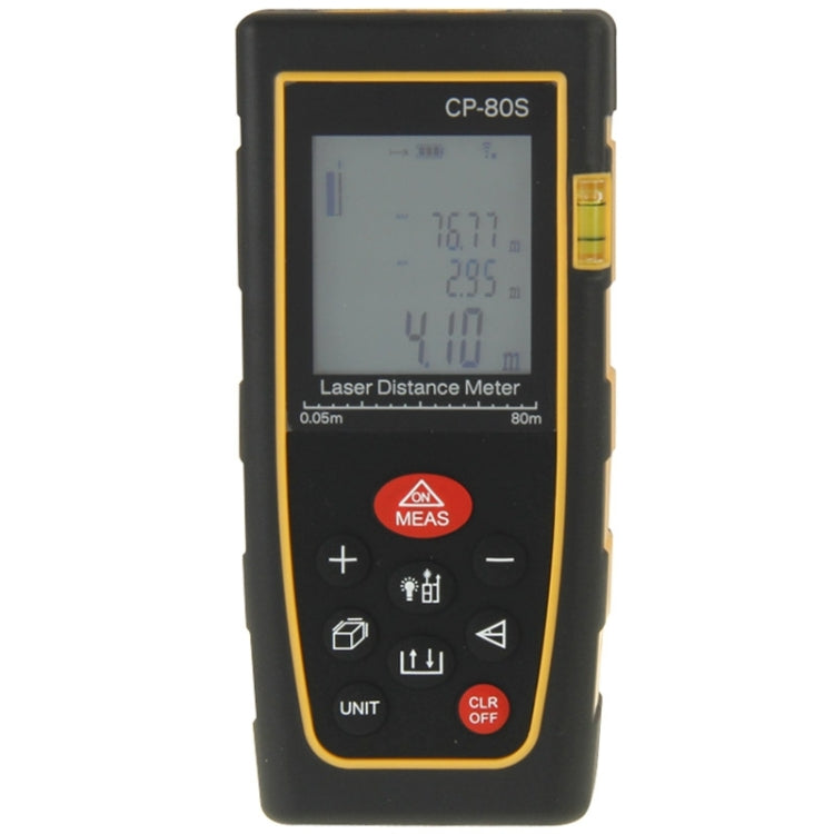 Misuratore di distanza laser portatile digitale CP-80S, distanza di misurazione massima: 80 m