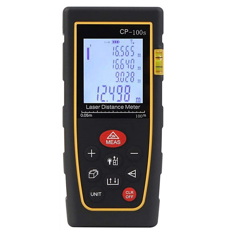 Misuratore di distanza laser portatile digitale CP-100S, distanza di misurazione massima: 100 m