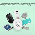 Assassino di zanzare elettrico portatile alimentato tramite USB
