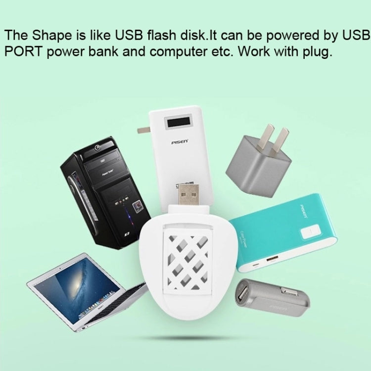 Assassino di zanzare elettrico portatile alimentato tramite USB