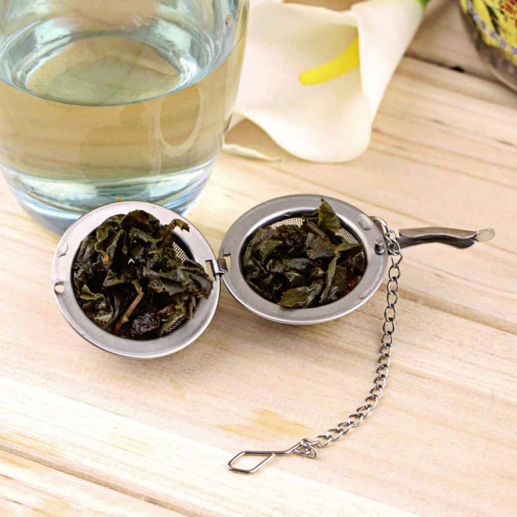 2 filtri per tè in acciaio inossidabile con infusore per palline da tè a rete, Large