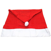 Fodera per sedia con decorazione natalizia Red Hat, dimensioni: 65 cm x 50 cm, Red Hat