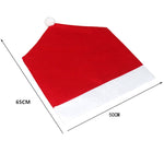 Fodera per sedia con decorazione natalizia Red Hat 65x50 cm