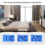 Voltmetro digitale AC LCD DM55-1 110-300 V spina UE