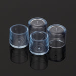 Tappo per sedia a forma di tubo da 4 pezzi, diametro interno: 21 mm, 21mm