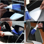 Set di spazzole per paletta e paletta per sfiato multifunzionali, Shovel Vent Brush