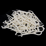 Stuzzicadenti con filo interdentale in plastica 50 pezzi