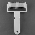3 pezzi grande taglierina in pelle coltello a rullo coltello a rete in plastica, piano cottura stampo per biscotti speciale crosta di pizza/torta di pizza, Noodle Cutter 3