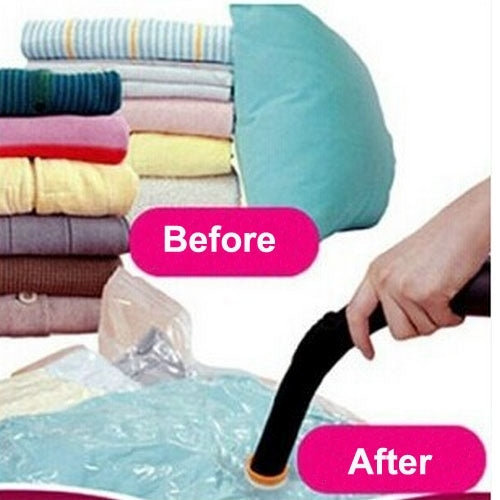 PE + PET Grandi sacchetti di compressione per pompaggio a vuoto/custodia per vestiti, trapunta, finitura, sacchetto per la polvere, confezione singola, Compression Bags