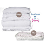 PE + PET Grandi sacchetti di compressione per pompaggio a vuoto/custodia per vestiti, trapunta, finitura, sacchetto per la polvere, confezione singola, Compression Bags