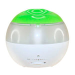 Umidificatore USB con mini indicatore rosso e interruttore di regolazione della quantità di vapore (bianco + verde), USB Air Humidifier