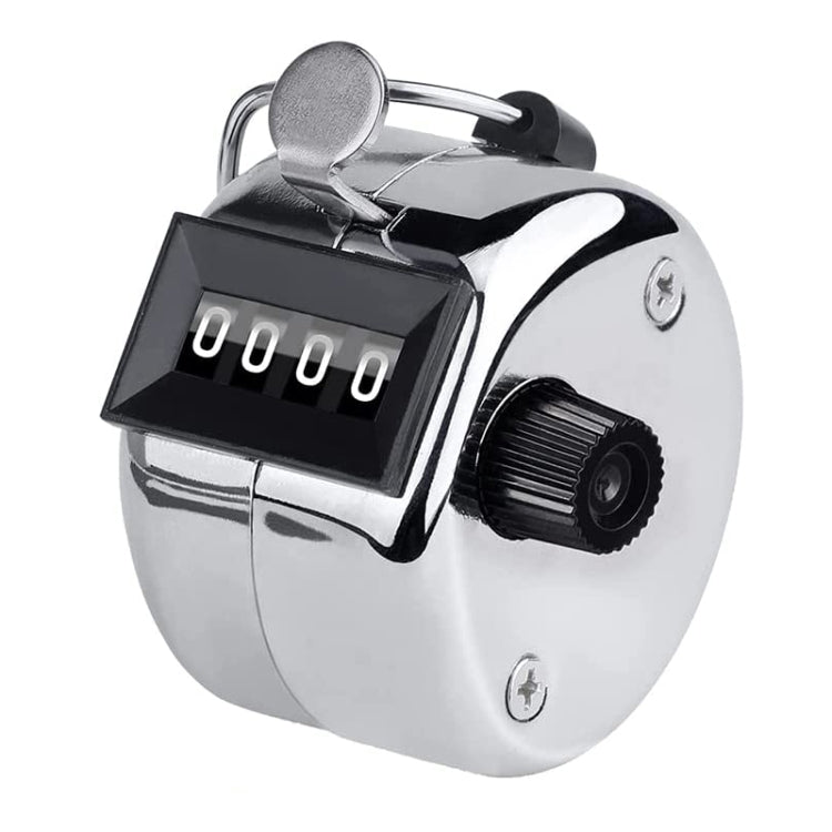 Contatore manuale meccanico in metallo con display 4 cifre