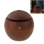 Umidificatore ad ultrasuoni con aroma ad ultrasuoni da 3 W con struttura in legno ricaricabile USB LM-X1, LM-X1