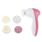 Detergente viso elettrico 5 in 1 per la cura della bellezza, spazzola, massaggiatore, scrubber, cura della pelle del viso, 5 in 1 AE-8782