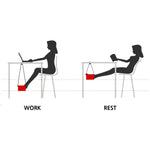 Amaca per piedi relax per tempo libero/ufficio all'aperto, Relax Foot Hammock