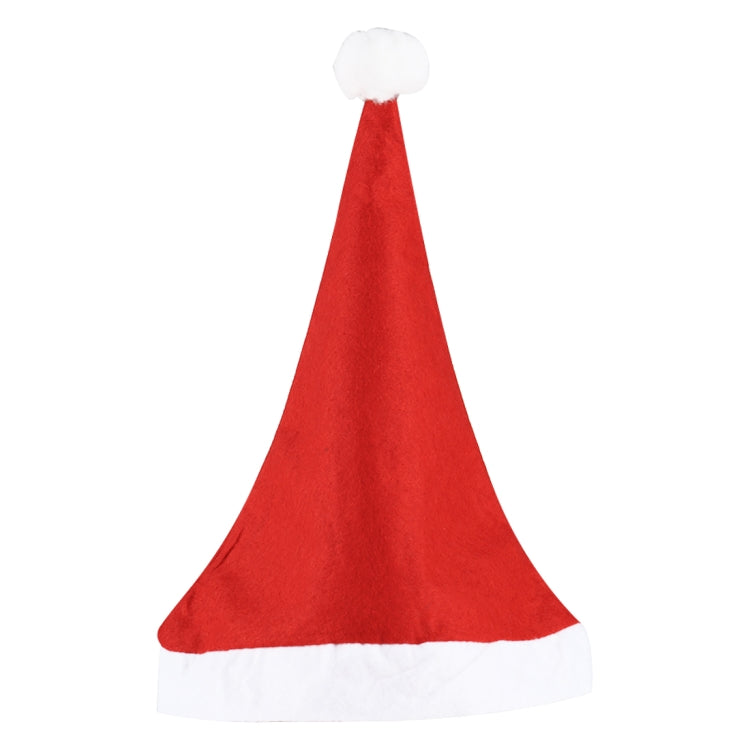 Cappello natalizio in tessuto non tessuto per festa di Natale ricamato da 2 pezzi, dimensioni: 36 cm x 29 cm, Size: 36cm x 29cm