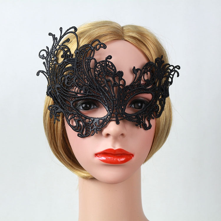 Maschera fantasia per ragazza sexy in pizzo, ballo in maschera veneziano, Fancy Mask