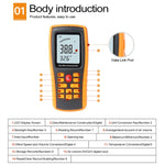 Benetech GM8903 Anemometro digitale con schermo LCD 2,6"