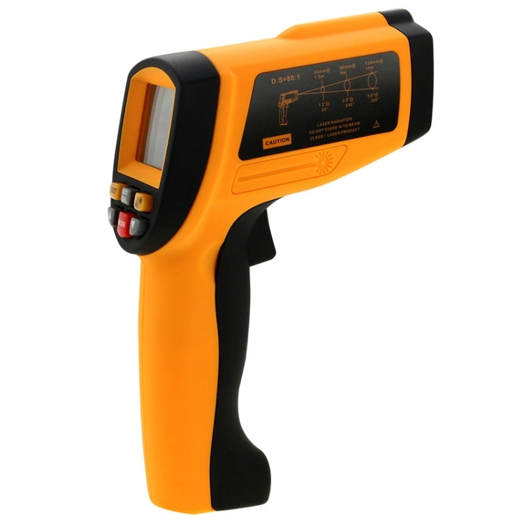 Termometro IR portatile a infrarossi con display digitale BENETECH GM1850, intervallo di misurazione: 200 ~ 1850 °C, GM1850
