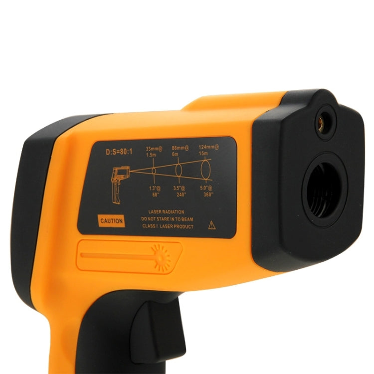 Termometro IR portatile a infrarossi con display digitale BENETECH GM1850, intervallo di misurazione: 200 ~ 1850 °C, GM1850