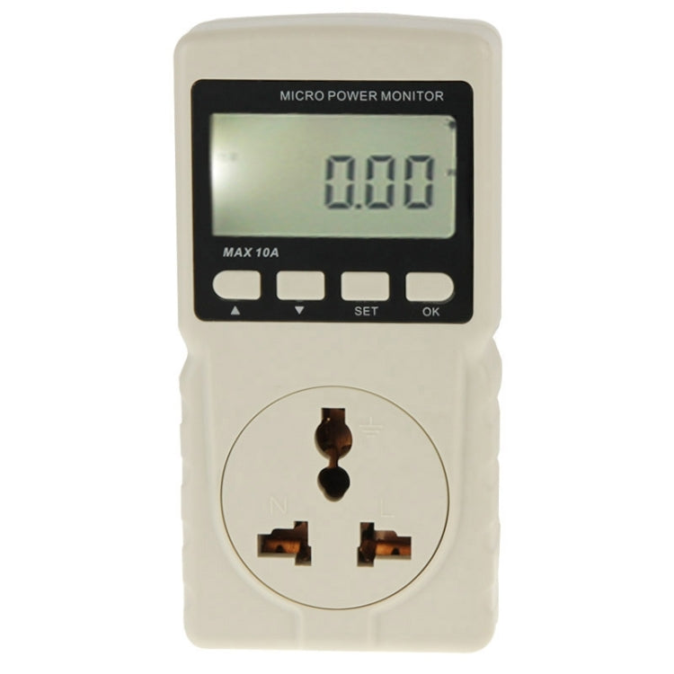 Benetech GM86 Monitor Energia Display LCD MAX 10A spina EU