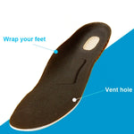 1 paio di cuscinetti per scarpe di supporto plantare ortopedico, solette da corsa sportive, dimensioni: 28 cm x 9,5 cm, Size: 28cm x 9.5cm