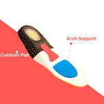 1 paio di cuscinetti per scarpe di supporto plantare ortopedico, solette da corsa sportive, dimensioni: 26 cm x 9 cm, Size: 26cm x 9cm
