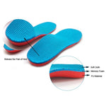 1 paio di cuscinetti per scarpe ortopediche per supporto plantare in EVA per bambini, solette da corsa sportive, dimensioni: 20 cm x 7,5 cm, Size: 20cm x 7.5cm