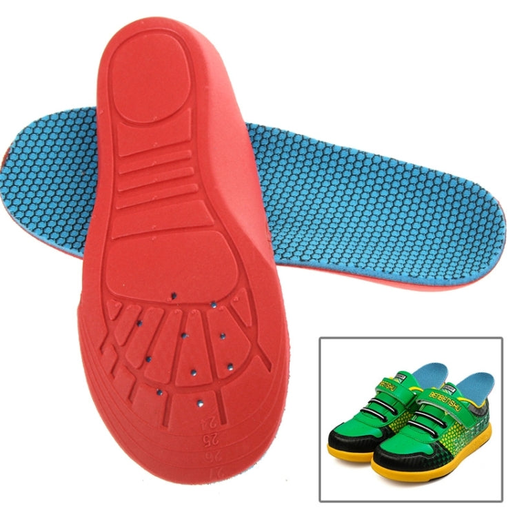 1 paio di cuscinetti per scarpe ortopediche per supporto plantare in EVA per bambini, solette da corsa sportive, dimensioni: 18 cm x 6,7 cm, Size: 18cm x 6.7cm
