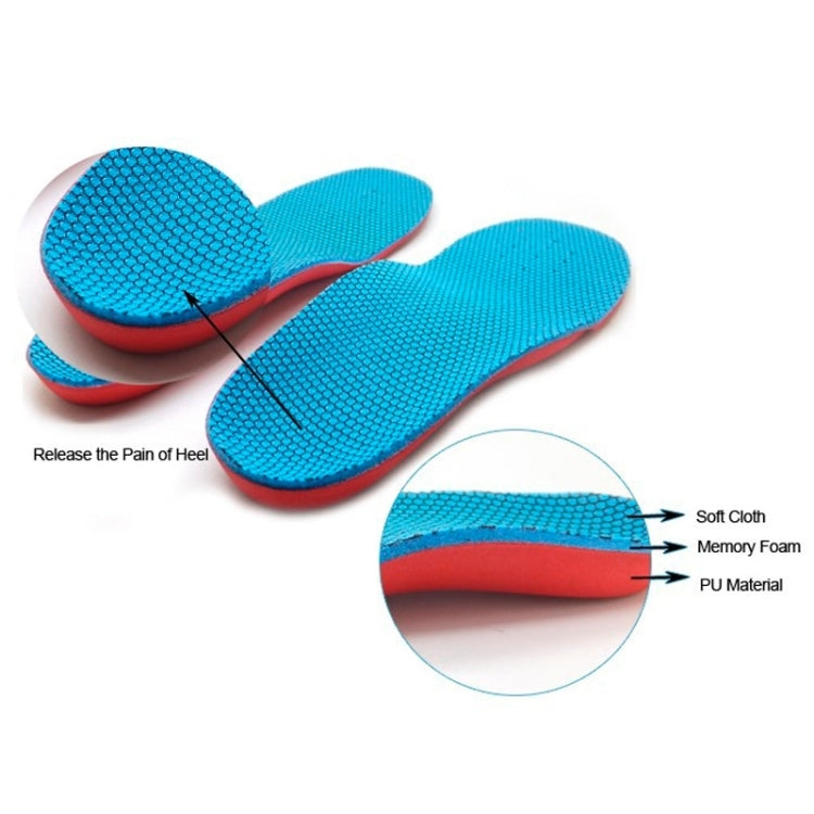 1 paio di cuscinetti per scarpe ortopediche per supporto plantare in EVA per bambini, solette da corsa sportive, dimensioni: 18 cm x 6,7 cm, Size: 18cm x 6.7cm