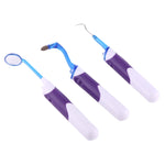 Kit strumenti dentali 3 in 1 con luce LED