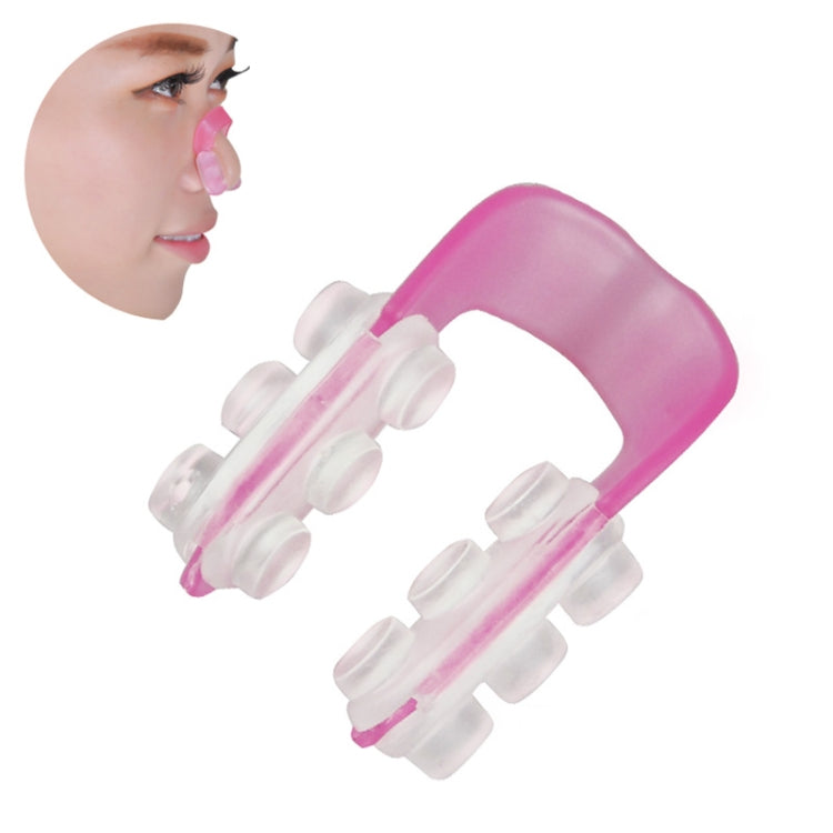 Clip per naso a ponte superiore in plastica a forma di U per ragazze, signore e donne