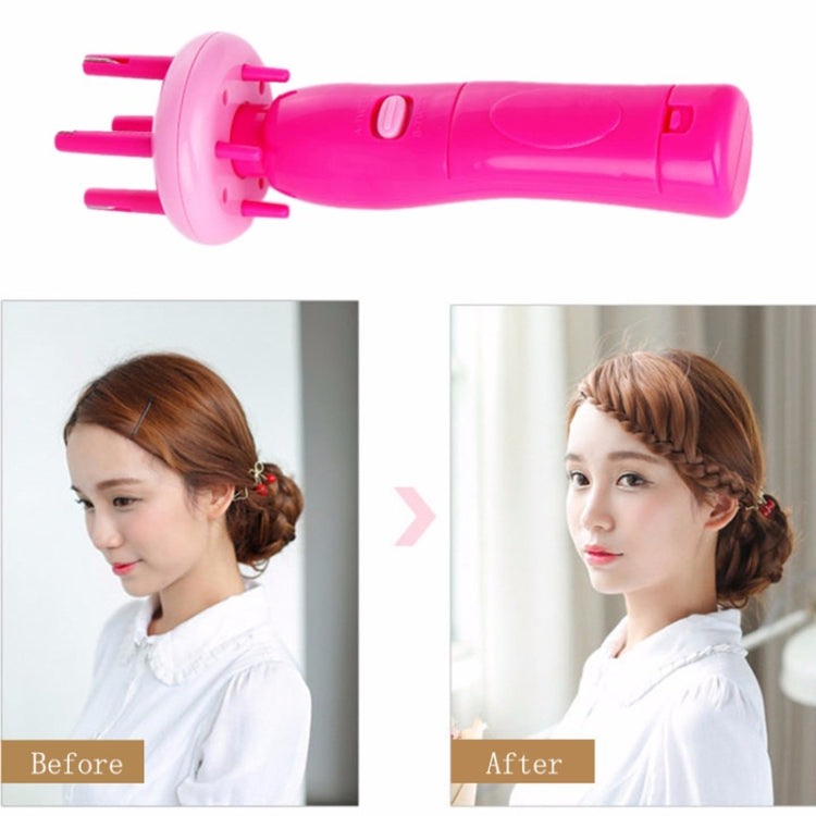 Treccia X-press Strumenti per capelli alla moda elettrici fai-da-te Twist Treccia a maglia Dispositivo per lo styling veloce dei capelli per le donne