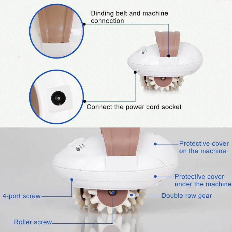 Dispositivo elettrico per la perdita di peso più sottile del rullo massaggiatore dimagrante per tutto il corpo 3D, spina europea