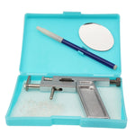 Pistola professionale per piercing all'orecchio con specchio