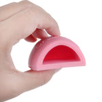 Guanto in silicone per pulizia pennelli trucco