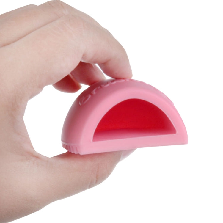 Guanto in silicone per pulizia pennelli trucco