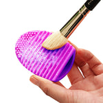 Guanto in silicone per pulizia pennelli trucco