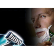 Kit di ricambio per lame di rasoio da barba da barbiere per la cura del viso da 4 pezzi