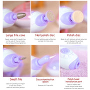 Set di strumenti per la salute delle unghie dei piedi 6 in 1
